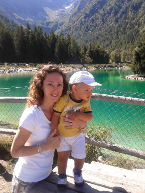 Come continuare a viaggiare con un neonato -Laghetto di Valbione, Ponte di Legno 2013-