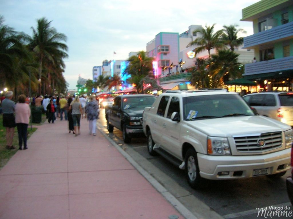 Florida con bambini: Miami e Key West più Disney World -Ocean Drive, Miami Beach-