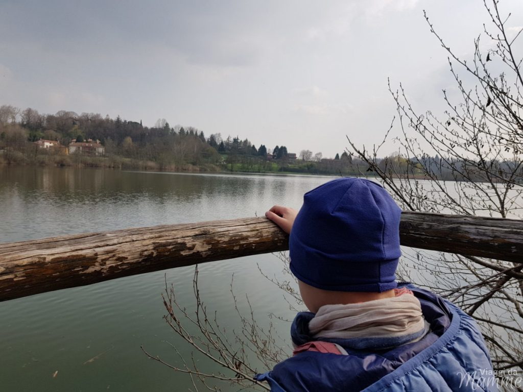 Gita fuori porta al Lago di Sartirana con bambini