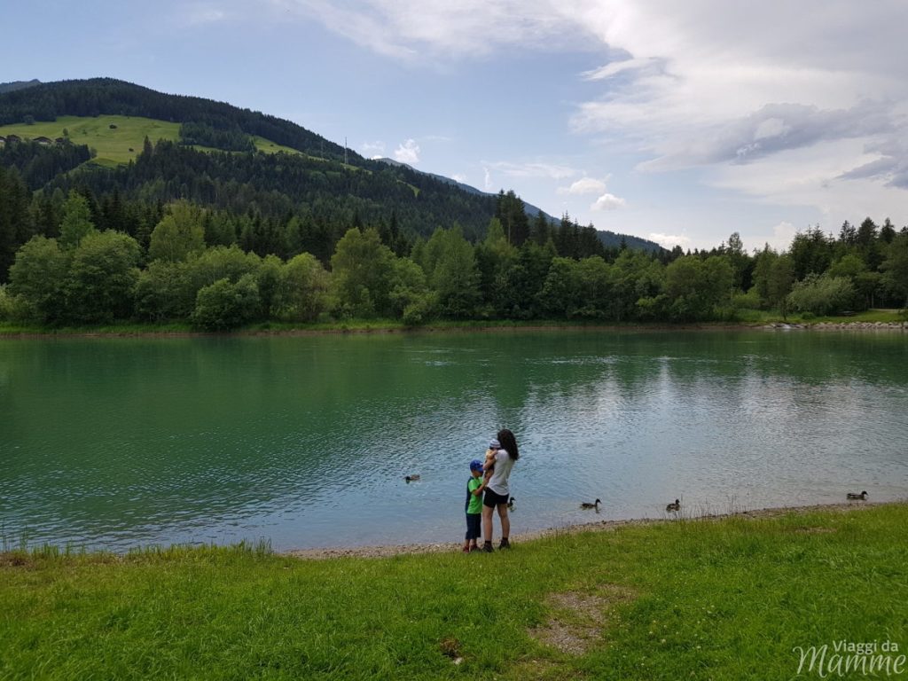 Alta Val Pusteria con bambini cosa fare e cosa vedere -Lago artificiale di Tassenbach-