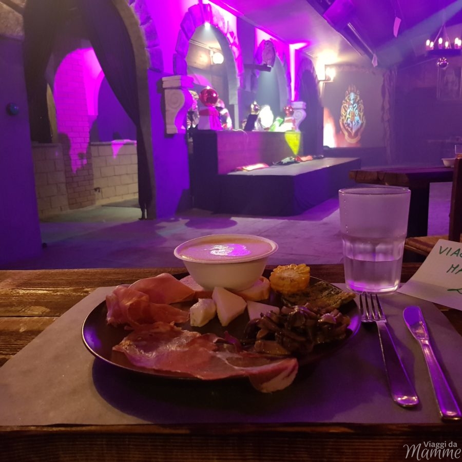 Cena a tema nel Castello di Hogwarts