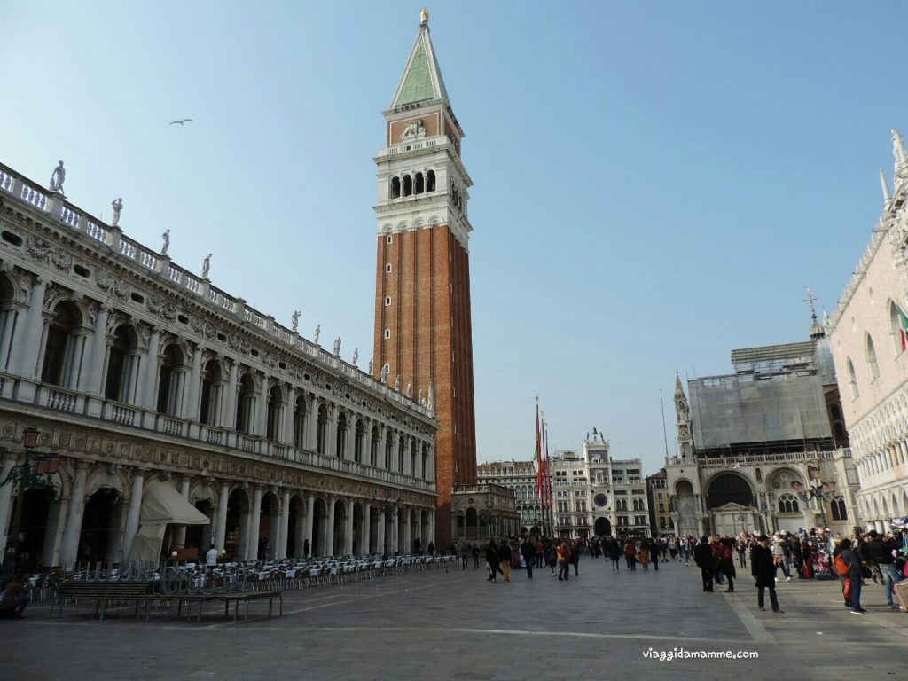 Cosa vedere a Venezia con i bambini in tre giorni - Piazza San Marco -