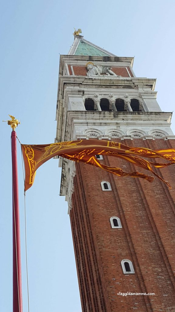 Cosa vedere a Venezia con i bambini in tre giorni - Campanile di San Marco -