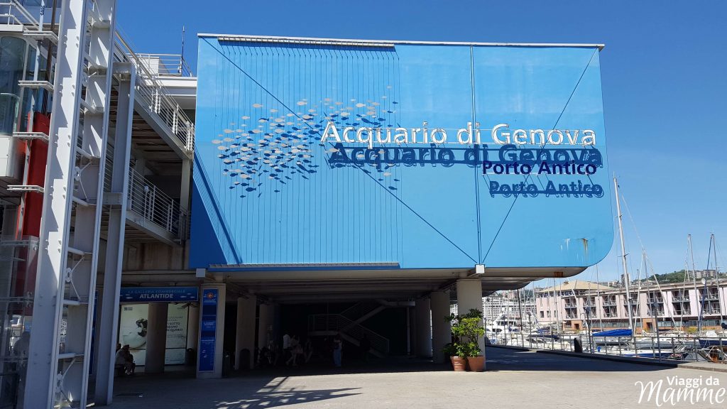 Visitare l'Acquario di Genova con i bambini - ingresso-